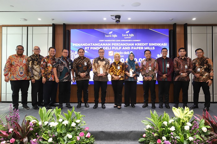 Pimpin Lima Bank Besar Bjb Garap Proyek Kertas Pindo Deli Rp