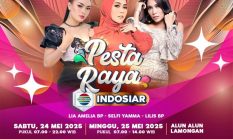 Selfi Yamma Semarakkan Pesta Raya Indosiar Lamongan