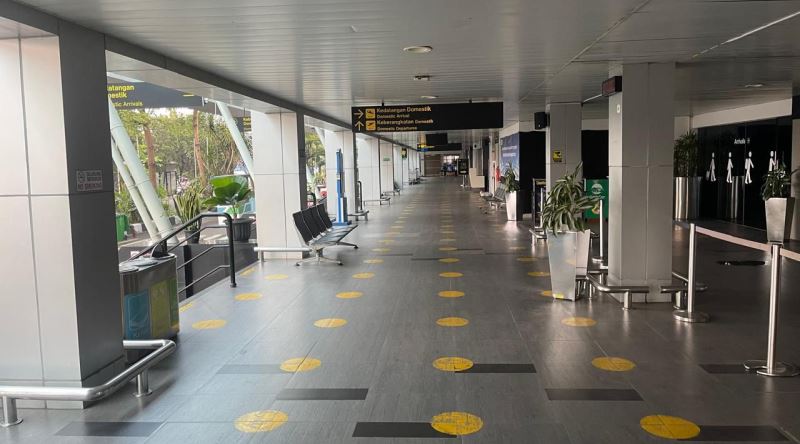SEPI : Suasana Bandara Husein Sastranegara pasca dialihkan ke Kertajati. Foto diambil Rabu 25 Juni 2025. PJ/Mal