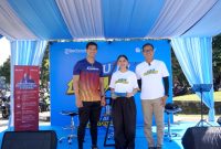 Kampanye ‘Judi Pasti Rugi’ hadir di Arcamanik Sport Center, Minggu (20/7) dengan olahraga pagi, mobil edukasi bahaya judi online, fasilitas konseling, serta edukasi. PJ/Dok