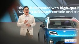 AIONT UT : CEO GAC Indonesia, Andry Ciu resmi perkenalkan mobil listrik AION UT di GIIAS 2025. PJ/Dok