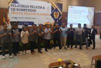Uji Kompetensi Pelatih Cabor, dibuka oleh Walu Kota Bandung Muhammad Farhan. PJ/Joel