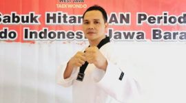 Ketua Umum Pengcab TI Kota Bandung Dedi Heryadi, S.Si.T