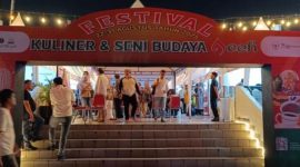 Festival Kuliner Aceh meriahkan HUT TIM ke 75 di Jakarta. PJ/Dok