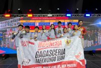 Unit Taekwondo GagasCeria boyong pulang 9 Medali dari Kejuaraan Internasional di Pattaya, Thailand. PJ/dok