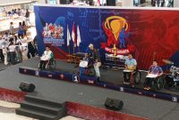 NPCI berhasil menyabet medali emas melalui atletnya Pambudi di Table Tenis Championship 2025. PJ/Joel