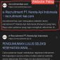 Awas website rekrutmen palsu yang mengatasnamakan PT KAI, kenali ciri-cirinya. Istimewa