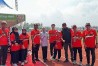 Sekretaris Pengprov Perpani Jabar RyanAgung Hendryana (Rompi Hitam). PJ/Joel