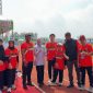 Sekretaris Pengprov Perpani Jabar RyanAgung Hendryana (Rompi Hitam). PJ/Joel