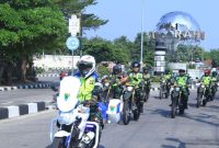 Dandim 0617/Majalengka Letkol Inf Fahmi Guruh Rahayu, patroli guna mengantisipasi unjuk rasa (UNRAS) di wilayah Kabupaten Majalengka, Senin (1/9/2025). PJ/Zan