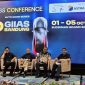 Sejumlah narasumber salah satunya Sekum GAIKIDO saat pressconference GIIAS 2025 Bandung. PJ/Mal