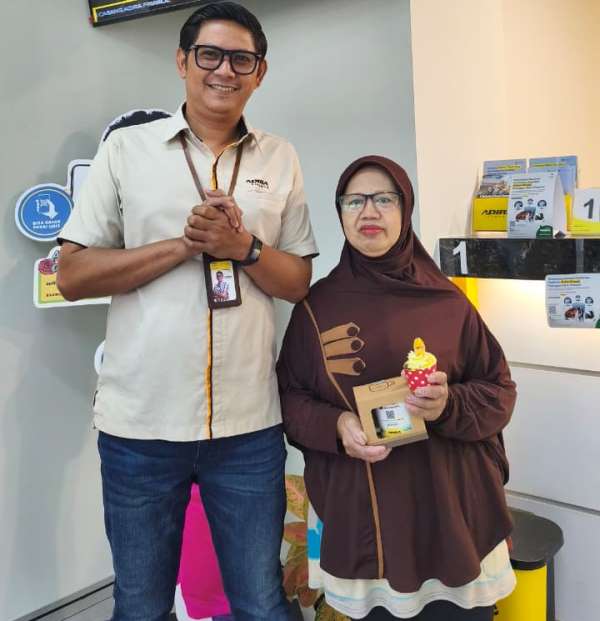 APRESIASI : Adira Finance memberikan apresiasi kepada pelanggan di momen HARPELNAS 2025. PJ/Dok
