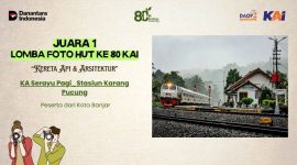 Daop 2 Bandung Umumkan Pemenang Lomba Foto HUT KAI 80. PJ/Dok