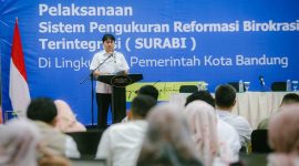 Sekda Kota Bandung saat Kick Off Meeting  di Hotel Horison Bandung, Rabu 10 September 2025. PJ/Dok