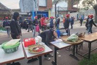 Eksekusi rumah milik aset PT KAI Daop 2 di Jalan Natuna berjalan lancar. PJ/Dok