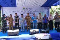 Agus Andi mengapresiasi LPM saat acara BBGRM. 