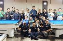Atlet PIBSI Kota Bandung lolos BK Porprov berpose dengan Ketum POBSI Kota Bandung dan Jabar. PJ/Joel