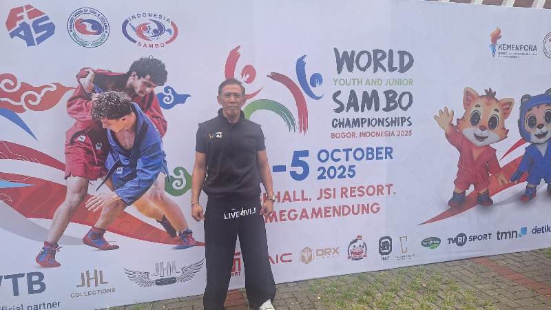 Ketua Pengprov Persatuan Sambo Indonesia (Persambi) Jabar Irpan Akmal, MPd