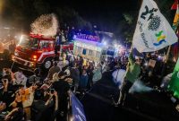 Puluhan Kendaraan Hias menyemarakkan HJKB 215 tahun 2025. PJ/Dok