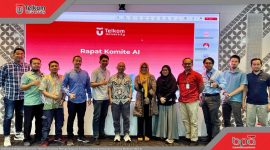 Komite AI beranggotakan dosen lintas fakultas dari seluruh Telkom University National Campus (TUNC). PJ/Dok