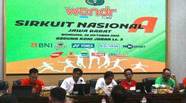 Sirkuit Nasional (Sirnas) BNI Seri A 2025 yang berlangsung 6 - 11 Oktober di Bandung, memperebutkan total Rp 587 juta. PJ/Joel