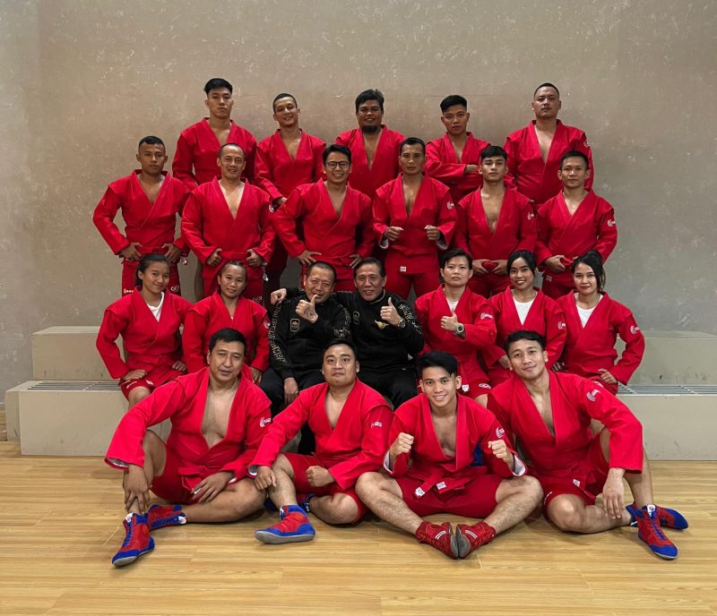 Para atlet Sambo Jabar yang turun di Kejuaraan Dunia World Youth & Junior Sambo