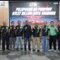 Pelepasan atlet Biliar Kota Bandung. 