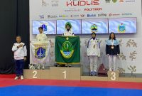 Taekwondo Jabar membuktikan Janjinya menjadi Juara Umun di PON Beladiri II, Kudus. PJ/Dok