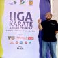 Ketua Panitia pelaksana Liga Karate Antar Pelajar Seri III 2025 Dadang Ginanjar. PJ/Joel