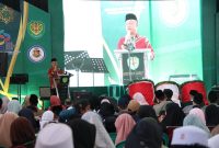 Asisten Pemerintahan dan Kesejahteraan Rakyat (ASDA I) Kabupaten Garut, Bambang Hafidz, mengapresiasi Dandim 0611/Garut atas gelaran Lomba Tahfiz Quran. PJ/Jang