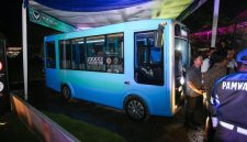 Pemkot Bandung mulai uji coba angkutan kota (angkot) listrik benama Angklung (Angkutan Kota Listrik untuk Bandung). PJ/Dok