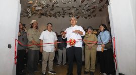 Wali Kota Bandung membuka Pamerabln Milestone 215 Tahun Kota Bandung”berlangsung 21-32 Oktober di Museum Kota Bandung Jalan Aceh, Bandung. PJ/Dok