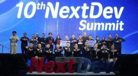 Sejak pertama diluncurkan pada 2015 silam, program NextDev berhasil mencetak ribuan technopreneur yang menghasilkan beragam aplikasi solusi terhadap permasalahan yang ada di masyarakat. Foto Telkomsel