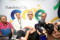 Wali Kota Bandung saat memberikan keterangan seputar Calender Event Kota Bandung 2026. PJ/Dok