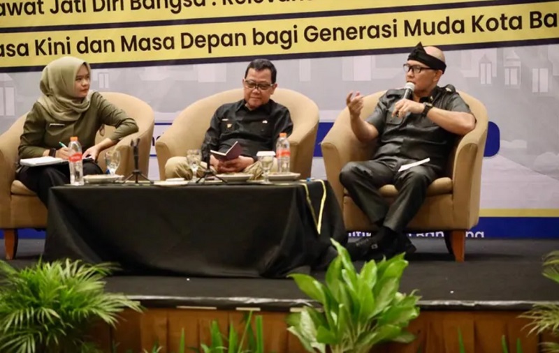 Edwin Senjaya Gelorakan 4 Konsensus Kebangsaan. PJ/PikiranRakyat