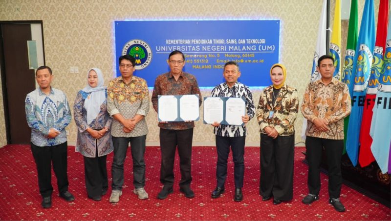 bank bjb melakukan kerjasama dengan Universitas Malang terkait layanan pembayaran pendidikan digital. PJ/Dok