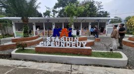 Stasiun Cipendeuy menyediakan kios khusus untuk para pedagang. PJ/Dok