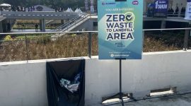 AXIS berkolaborasi dengan Waste4Change, sukses menerapkan konsep Zero Waste to Landfill pada AXIS Nation Cup 2025. Dok