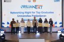 Bank BRI melalui program BRILIANEXT memberikan Golden Ticket kepada mahasiswa Unpad berprestasi. PJ/Dok