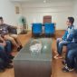 Wali Kota Bandung saat berkunjung ke Pokja PWI Kota Bandung. PJ/Mal
