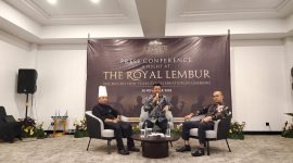 Manajemen L' eminance Golf & Resort saat menjelaskan konsep sambut Nataru 2025- 2026. PJ/Mal