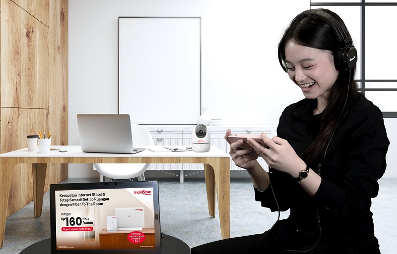 Setelah Jabodetabek, IndiHome FTTR dan IndiHome SMART Indoor Camera hadir di Kota Bandung. PJ/Dok