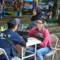 Salah seorang peserta tengah diwawancarai di acar Job Fair yang berlangsung di Lapangan Gasmin, Kecamatan Antapani, Sabtu 1 November 2025. PJ/Dok
