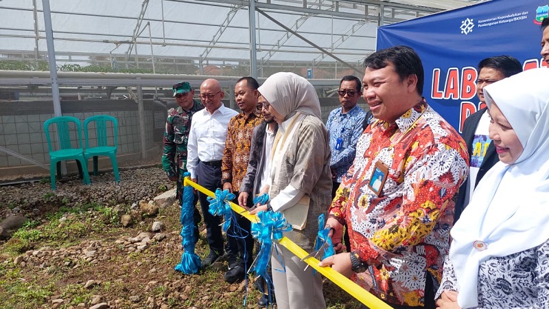 Peresmian Laboratorium Bangga Kencana di Garut, pertama di Indonesia. PJ/Dok