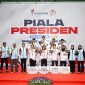 Wali Kota Bandung M Farhan saat menghadiri Final Bulutangkis Piala Presiden di Bandung. PJ/Dok
