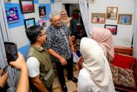 Farhan saat Siskamling Siaga Bencana di Kelurahan Antapani Tengah, Kamis 16 Oktober 2025.