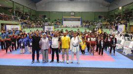 Sekdispora Jabar Minta lanjutkan Liga karate antar pelajar. PJ/Joel