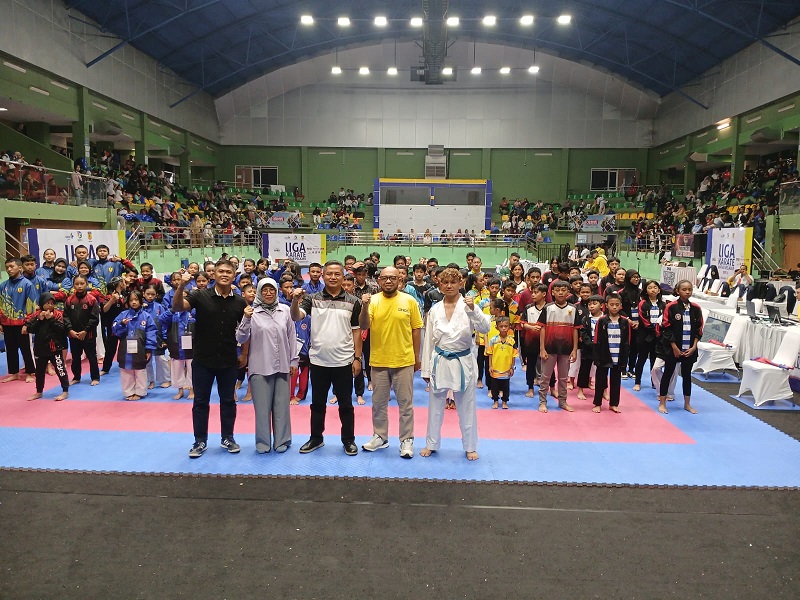 Sekdispora Jabar Minta lanjutkan Liga karate antar pelajar. PJ/Joel