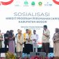 Meneteri Maruar Sirait saat sosialisasi KPP di Bogor bersama bank bjb. PJ/Dok