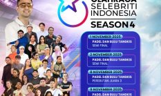 Cabor Padel Pertemukan Sejumlah Selebritis di TOSI Season 4